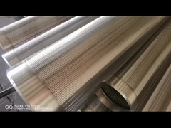 Écran de Johnson avec l'extrémité soudée d'anneau