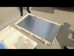 panneaux d'écrans en fil de fer fer à coin en acier inoxydable