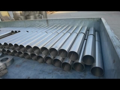 Pipe à écran en fil de fer à fermoir continu pour les solutions de filtration