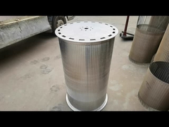 Pipe à écran à fil de profilée SS316L