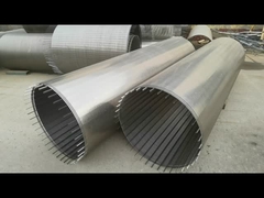 SS304 Filtre à tambour à écran rotatif en fil de fer pour le traitement des eaux usées