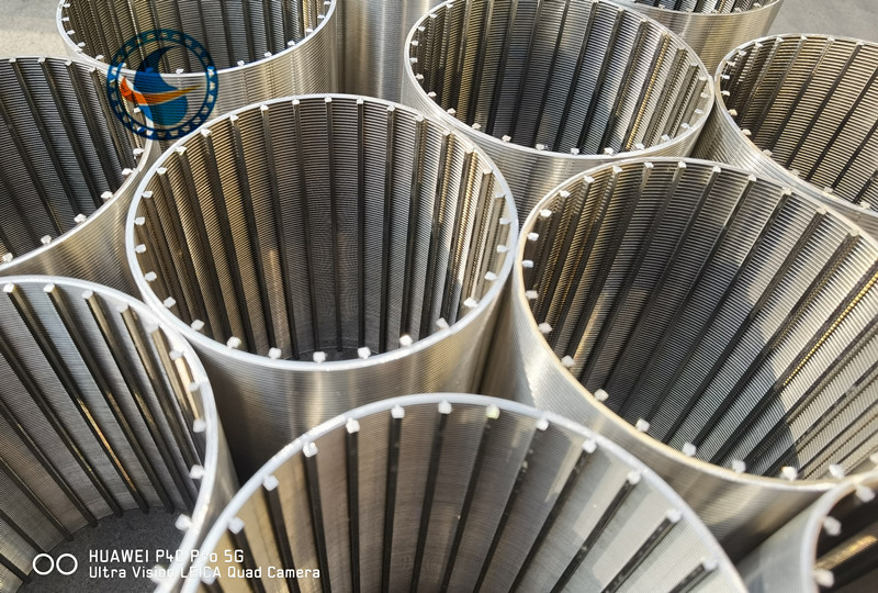 Pipe de filtrage à fil de fil d'acier inoxydable 304