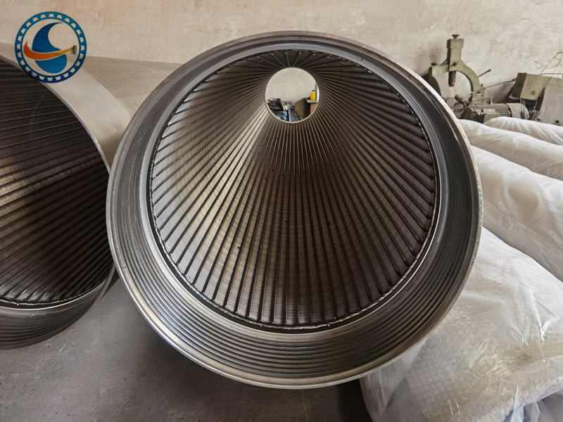 Galvanisation et SS 304 Johnson Whedge fil de filtrage d'eau