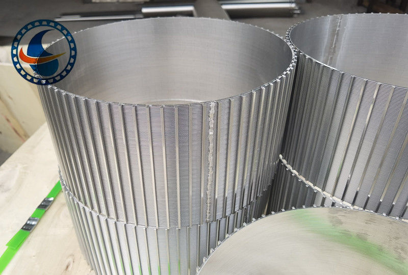 Reverse Profile Wire Wedge Wire Screen Filter Of Stainless Steel 304