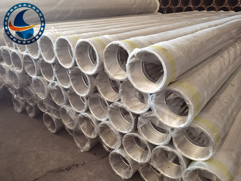 12-3/4 pouces 304L en acier inoxydable fil enroulé écran pour le contrôle du sable