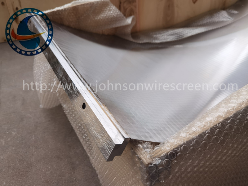 SS316L Filtre à écran à arc en fil de fil de fer pour le traitement des eaux usées