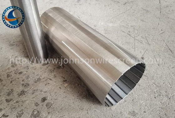 Tube d'écran de fil de cale de soudage par résistance de solides solubles pour le filtre de résine