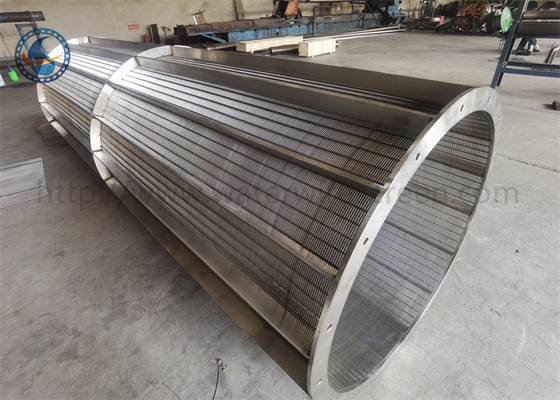 Grand lavage de dos d'écran de grille de diamètre FITO pour l'équipement de criblage de filtration