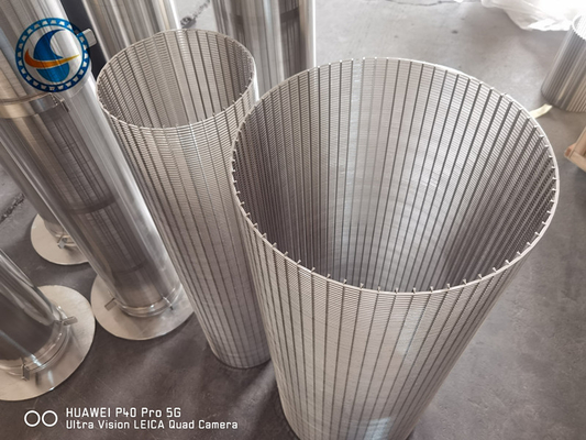 Filtreur d'écran à fil de fil de moulin industriel pour une filtration optimale