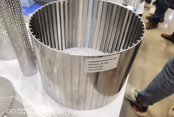 Filtre à fil de fil de fil de fil en acier inoxydable avec technique de soudage complet