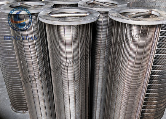 Tambour rotatoire d'écran de corps fort pour la longueur chimique/industrie pétrolière 800mm