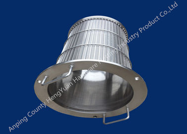 Filtre pour écran d'ordinateur de tambour rotatoire d'acier inoxydable, casier métallique de cale