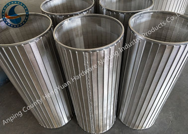 Écran à cylindre rotatif de soudure de technique, fil Mesh Drum Silver Color