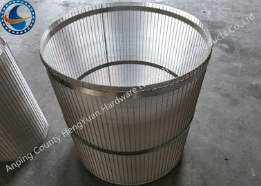 Acier inverse de Rod Rotary Screen Drum Stainless de soutien avec du fer de Falt