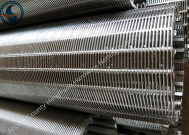 Écran anti-corrosif de sable de puits d'eau, écran de fil de cale d'acier inoxydable