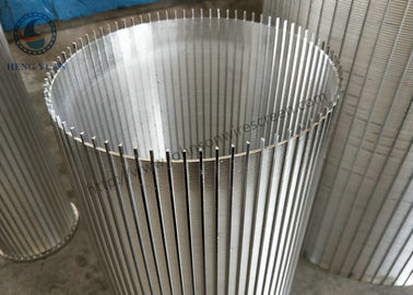 304 catégorie Johnson Screen Filter Basket, fil Mesh Drum de traitement de l'eau