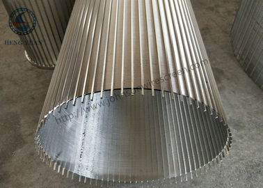 Sable rotatoire de l'acier inoxydable 316l examinant le tambour de filtre d'écran de blessure de Johnson