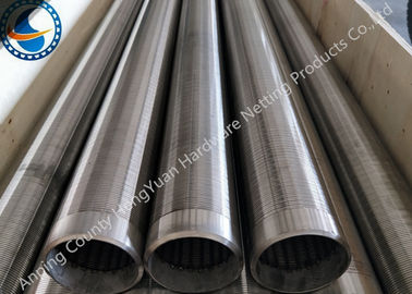 Matériaux de Mesh Sand Control Stainless Steel de fil de cale de forme de v de filtration