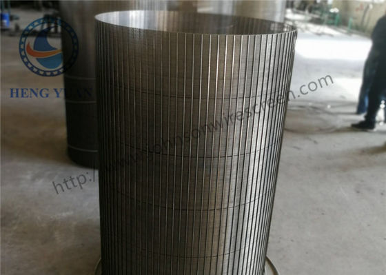 Tamis filtrant rotatoire de blessure de fil du filtre à tambour d'écran de haute précision V