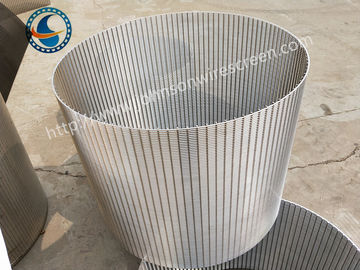 Fil Mesh Screen Anti - corrosion de cale de traitement des eaux résiduaires ouverture de fente de 1,0 millimètres