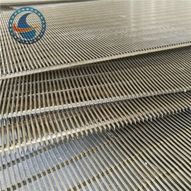 L'écran de fil de cale de fente de solides solubles 304 0.7mm lambrisse pour la séparation de solide-liquide